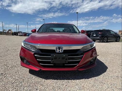 Radiant Red Metallic 2021 Honda Accord Hybrid Touring