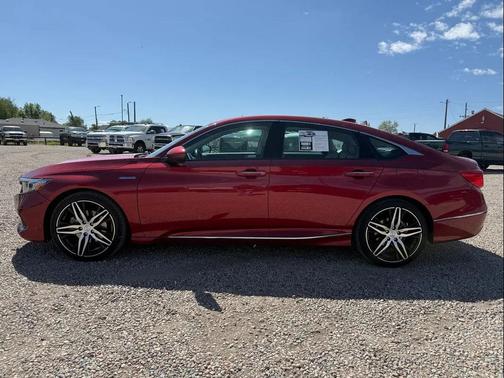 Radiant Red Metallic 2021 Honda Accord Hybrid Touring