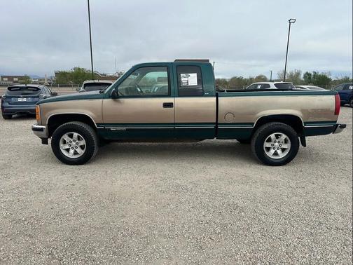 Emerald Green Metallic 1997 GMC Sierra 1500 SL Extended Cab