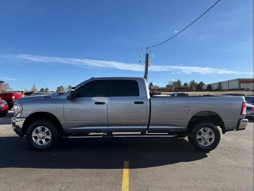 Billet Silver Metallic Clearcoat 2023 RAM 2500 Big Horn Crew Cab 4x4 8' Box