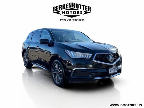 Majestic Black Pearl 2019 Acura MDX 3.5L w/Technology Package