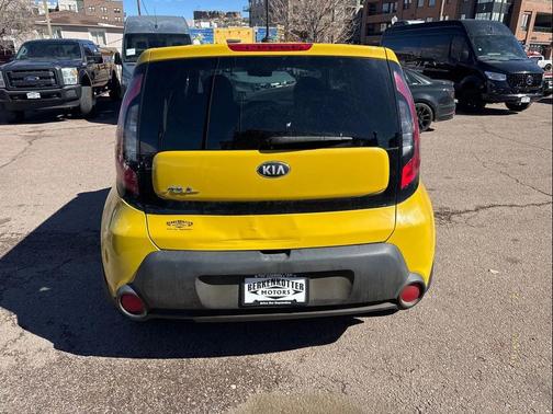 Solar Yellow 2014 Kia Soul +