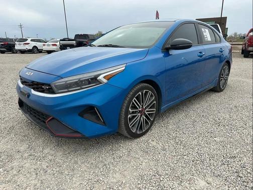 Sporty Blue 2023 Kia Forte GT