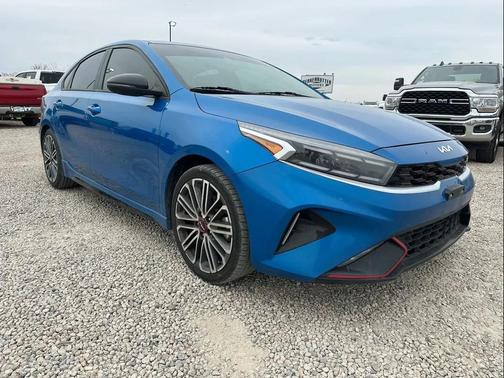 Sporty Blue 2023 Kia Forte GT