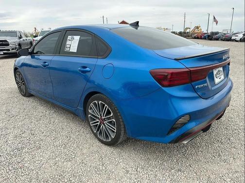 Sporty Blue 2023 Kia Forte GT