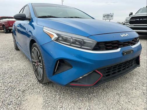 Sporty Blue 2023 Kia Forte GT