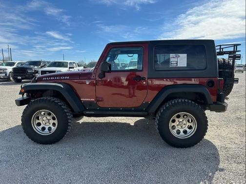 Red 2007 Jeep Wrangler Rubicon