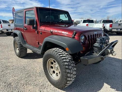 Red 2007 Jeep Wrangler Rubicon