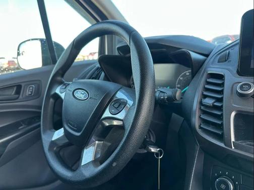 Frozen White 2020 Ford Transit Connect XL Cargo Van