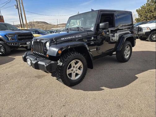 Black 2012 Jeep Wrangler Rubicon