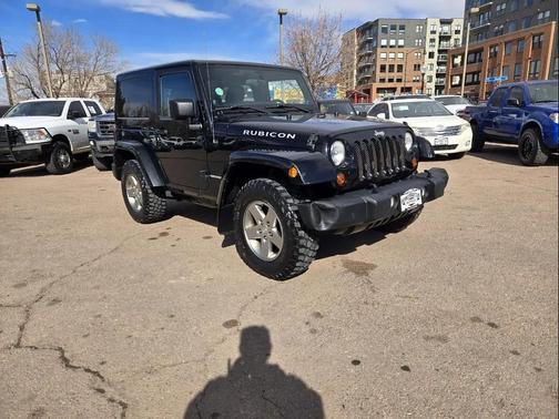 Black 2012 Jeep Wrangler Rubicon