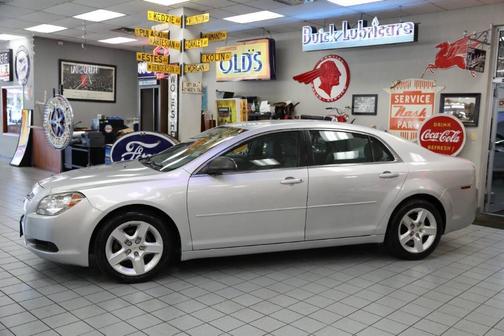 Silver 2011 Chevrolet Malibu LS