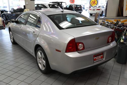 Silver 2011 Chevrolet Malibu LS