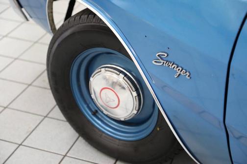 Blue 1976 Dodge Dart