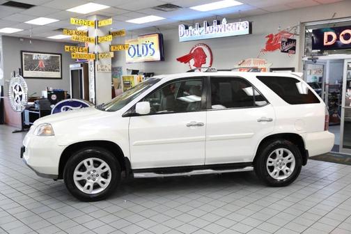 White 2005 Acura MDX Touring