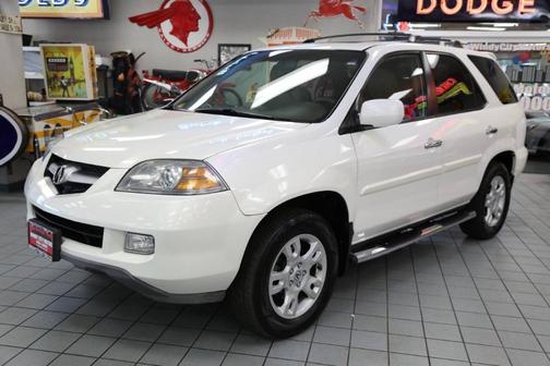 White 2005 Acura MDX Touring