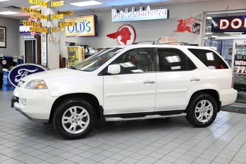 White 2005 Acura MDX Touring