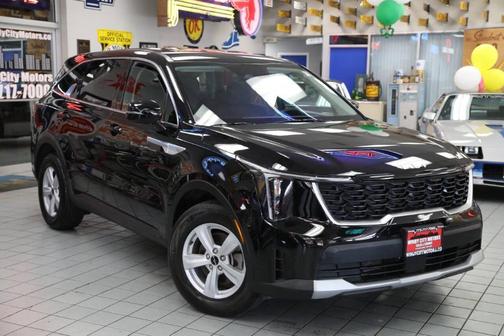 Black 2025 Kia Sorento LX