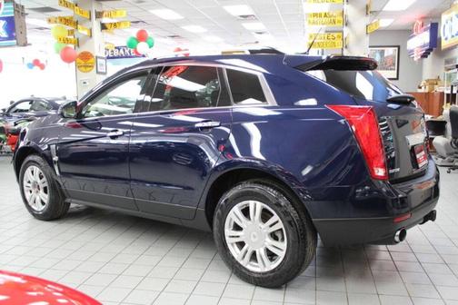 Blue 2010 Cadillac SRX Luxury Collection