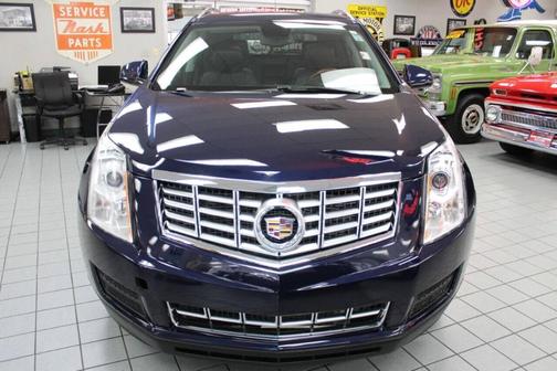 Blue 2010 Cadillac SRX Luxury Collection
