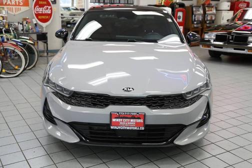 Gravity Gray 2021 Kia K5 GT-Line