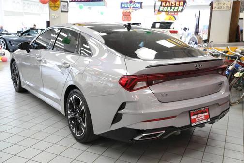 Gravity Gray 2021 Kia K5 GT-Line