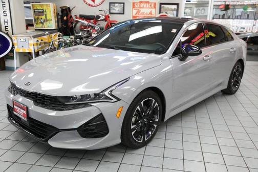 Gravity Gray 2021 Kia K5 GT-Line