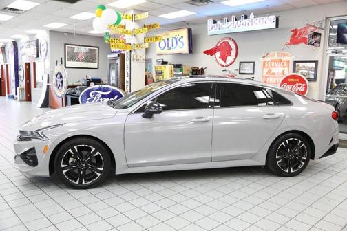 Gravity Gray 2021 Kia K5 GT-Line