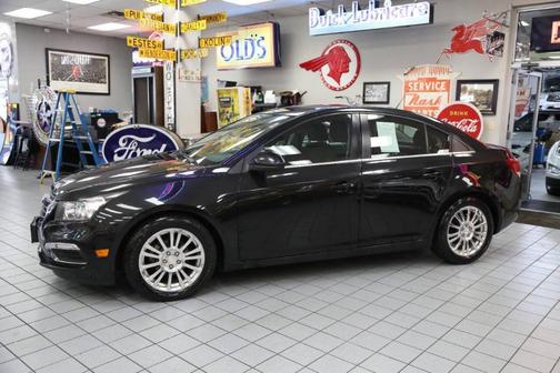 Black 2015 Chevrolet Cruze ECO