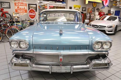 Blue 1958 Oldsmobile 88