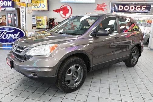 Gray 2010 Honda CR-V LX