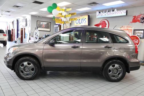 Gray 2010 Honda CR-V LX