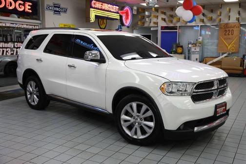 White 2011 Dodge Durango Crew