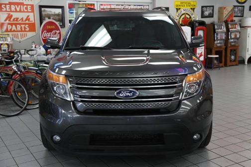 Gray 2015 Ford Explorer XLT