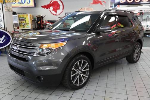 Gray 2015 Ford Explorer XLT