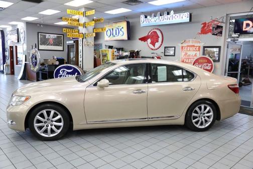 Gold 2008 Lexus LS 460 Base