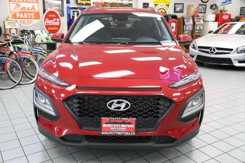 Red 2021 Hyundai KONA SEL
