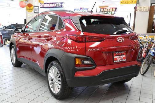 Red 2021 Hyundai KONA SEL