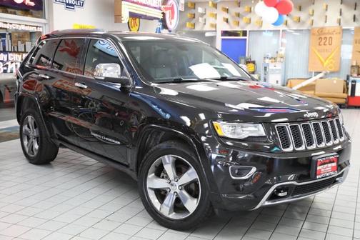 Black 2015 Jeep Grand Cherokee Overland