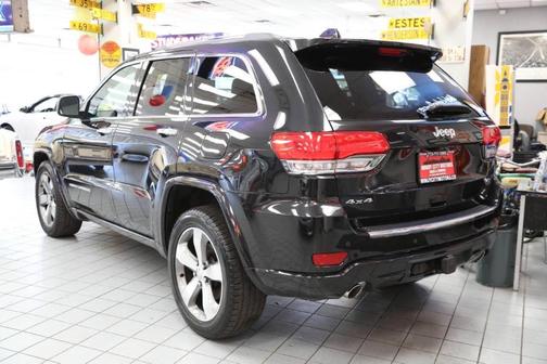 Black 2015 Jeep Grand Cherokee Overland