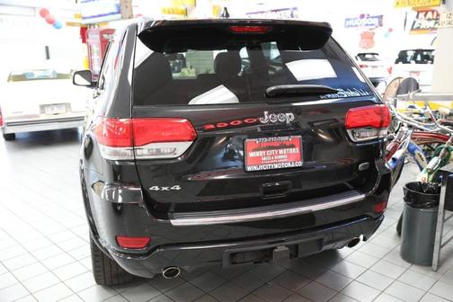 Black 2015 Jeep Grand Cherokee Overland