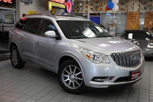 Silver 2017 Buick Enclave Convenience