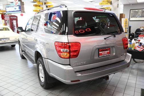 Silver 2002 Toyota Sequoia SR5