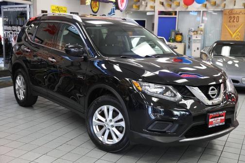 Magnetic Black 2016 Nissan Rogue SV