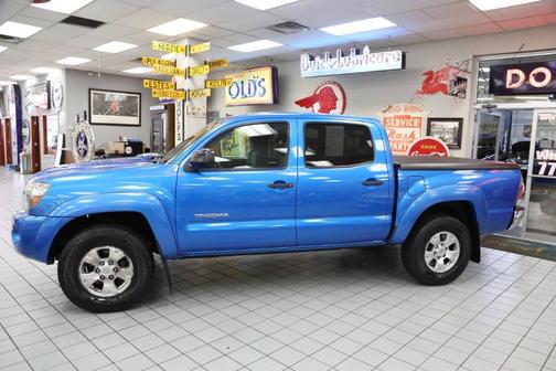 Blue 2009 Toyota Tacoma PreRunner Double Cab