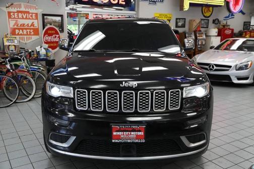 Black 2017 Jeep Grand Cherokee Summit