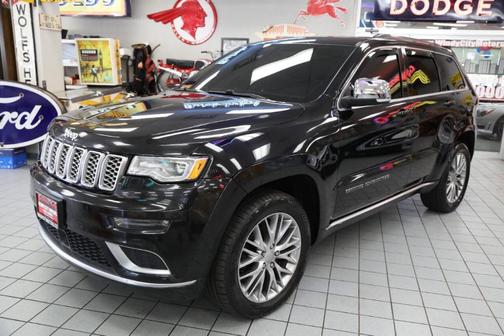 Black 2017 Jeep Grand Cherokee Summit