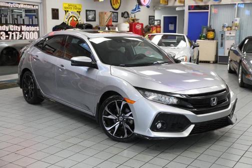 Silver 2018 Honda Civic Sport Touring