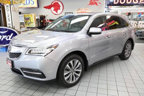 Silver 2016 Acura MDX 3.5L w/Technology & Entertainment Pkgs