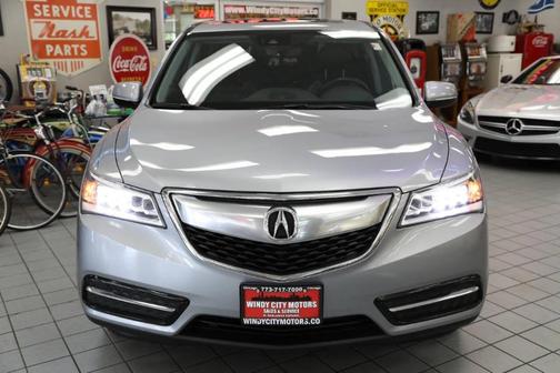 Silver 2016 Acura MDX 3.5L w/Technology & Entertainment Pkgs